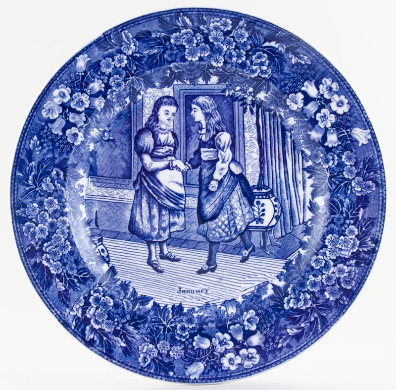 Plate January c1920